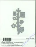Steel cutting die Hollyhock
