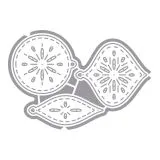 Stanzschabl. Set Ornamente zum H�ngen