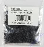 Pracht Quetschperlen 1,8mm 24g schwarz