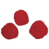 Pompons 25mm 35 St�ck rot