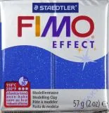 Fimo Effekt Modelliermasse 57g glitter blau