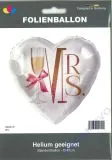 Folienballon Mrs