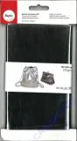 Metallic Kunstlederstoff brillant silber