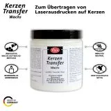 Kerzen Transfer Wachs