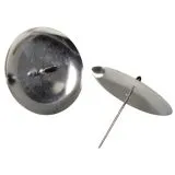 Adventskranz-Kerzenhalter 6cm silber