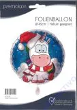 Folienballon Einhorn Weihnachten