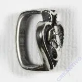 Edelstahl Zwischenteil Sch�del