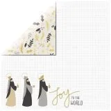 Scrapbooking Papier First Noel - Gifts (Restbestand)