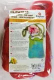 Reine Schurwolle Kammzug Beutel 50g rot