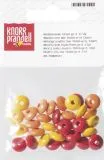 Holzlinsenmix 10mm gelb orange rot 33 St�ck