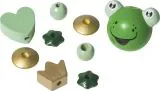 Holzperlen Mix Frosch 11 St�ck