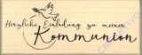 Stempel Herzliche Einladung zu meiner Kommunion