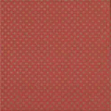 Scrapbookingpapier Gold Foil Dots - ziegelrot