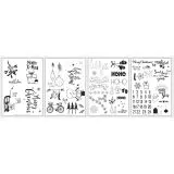 Transferpapier mit Vorlagen Merry XMAS