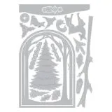 Sizzix Thinlits Die Set 20PK - Christmas Shadow Box