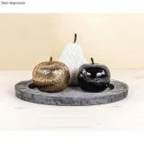 Styropor �pfel mit Stiel (2 St�ck)