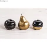 Styropor Birnen mit Stiel (2 St�ck)