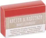 Modelliermasse Kneten & Radieren rot