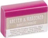 Modelliermasse Kneten & Radieren pink