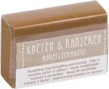 Modelliermasse Kneten & Radieren braun