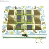 Holz-Teebox 12 F�cher