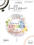 Folienballon Gl�ckwunsch zur Kommunion