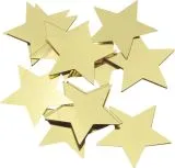 Aluflitter Sterne � 30 mm goldfarben