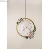 Holzringe m. Platte 60cm � natur (Preis incl. 25.-� Sperrgutzuschlag)