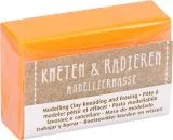 Modelliermasse Kneten & Radieren neonorange