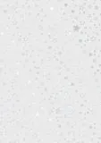 Transparentpapier Sternenglanz Rolle 50 x 70 cm - Motiv B Sterne silber