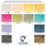 Van Gogh Aquarell Pocketbox - Muted colours