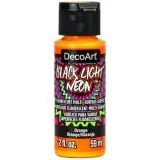 DecoArt Black Light Neon - orange