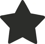 Motivstanzer Stern 1 1/2