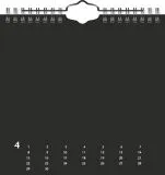 Kreativkalender immerw16x15,6 sw