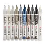 Talens Ecoline Brushpen 10er-Set Graut�ne