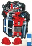 Schult�ten Dekorations-Set Feuerwehr
