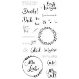 Clear Stamps - Viele W�nsche