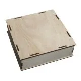 Rohholz-Kugeln Sammelbox - 222 gebohrte Holzkugel 10mm - 30mm