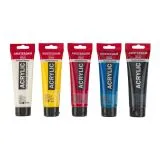 Amsterdam Acrylfarbe Set Prim�rfarben 5 x 120ml