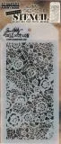 Tim Holtz Layered Stencil 4.125X8.5 - Doily