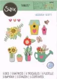 Sizzix Thinlits Stanzen Set 5PK - Floral Garden