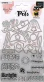 StudioLight Stanze & Clear Stamps Heroes Pack (Zubeh�r-Set)