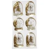 Shaker Stickers gold
