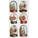 Shaker Stickers rot/gr�n gold