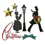 Sizzix Thinlits Stanze Set 9PK - Vault Series: Christmas 2021 by Tim Holtz