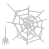 Sizzix Thinlits Stanze Set 2PK - Spider Web by Tim Holtz
