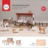Holz-Steckteil Bauernhof