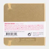 Talens Art Creation Sketch Book 12x12cm white gold