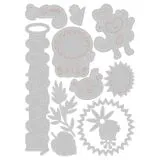 Sizzix Thinlits Stanze Set 11PK - Jungle Fun