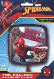 Standard Spider-Man Happy Birthday Folienballon Quadrat